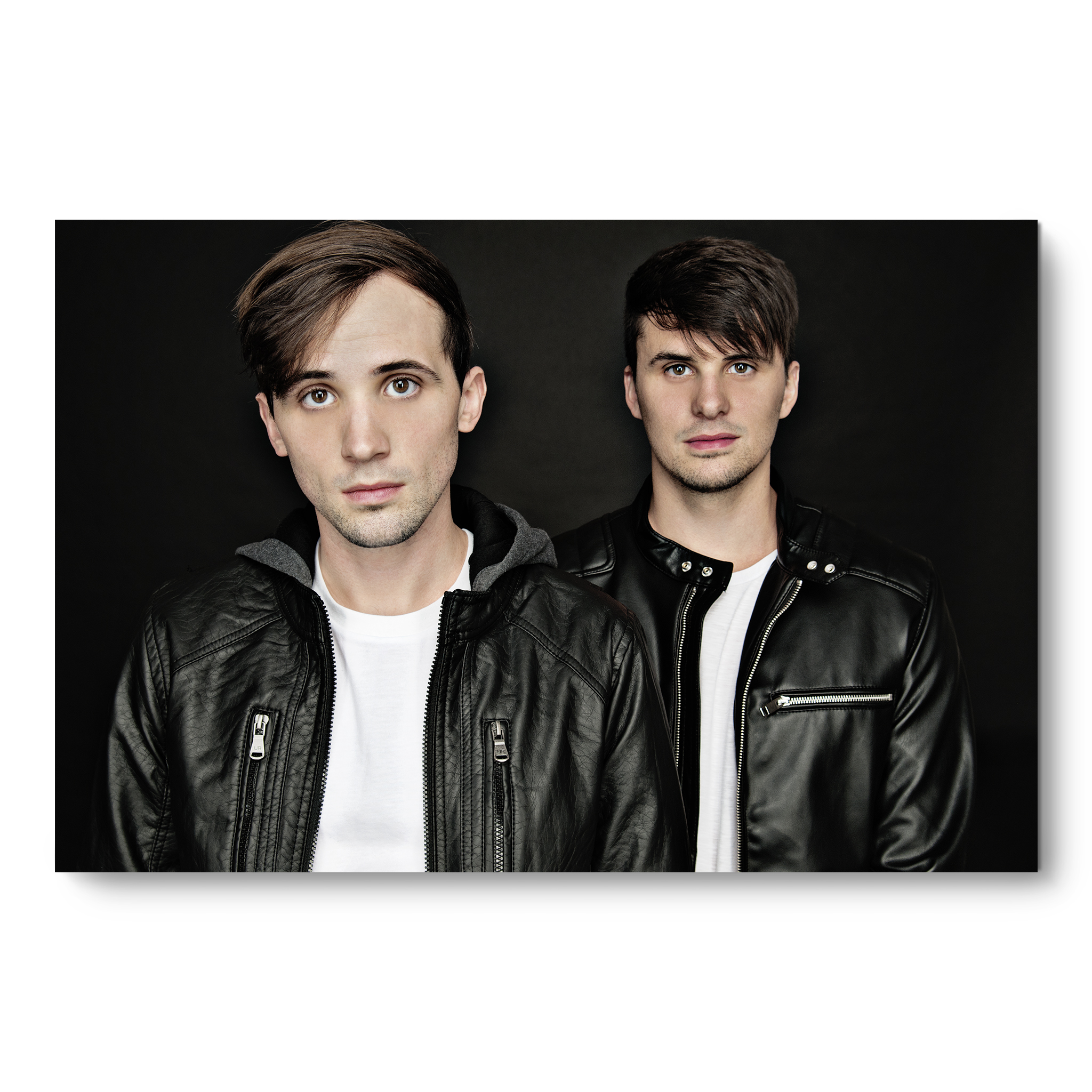 11" x 17" poster print featuring Winona Avenue in front of a black background.